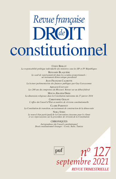 Image de RFDC 2021, n° 127