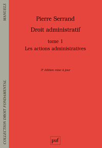 Picture of Droit administratif Tome 1