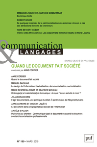 Image de COMMUNICATION & LANGAGES- 2019 - 199