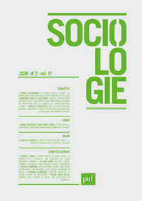 Picture of Sociologie 2020, n° 2
