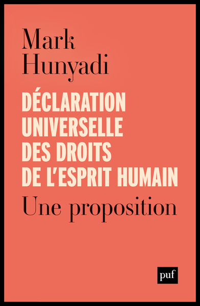 Image de Déclaration universelle des droits de l'esprit humain