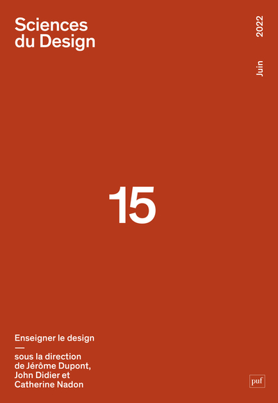 Image de Sciences du Design n° 15 (2022)