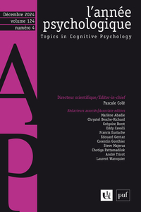 Picture of ANNEE PSYCHOLOGIQUE 124-4