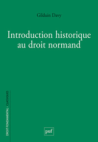 Picture of Introduction historique au droit normand
