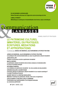 Image de Communication et langages, 2022-1 (n° 211)