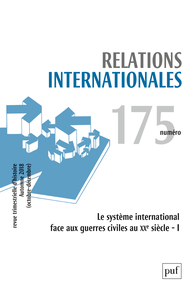 Picture of Relations internationales 2018, n° 175