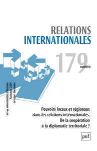 Image de Relations internationales 2019, n.179