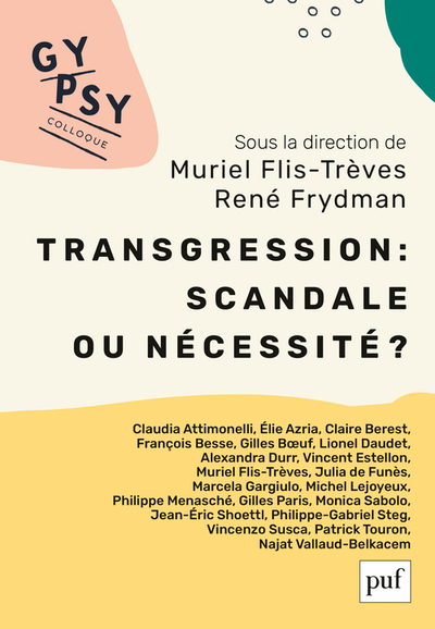 Image de Transgression : scandale ou nécessité ? Colloque Gypsy XX
