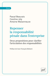 Image de Repenser la responsabilité pénale dans l'entreprise