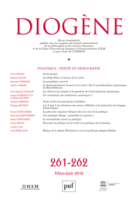 Picture of Diogène 2018, n° 261