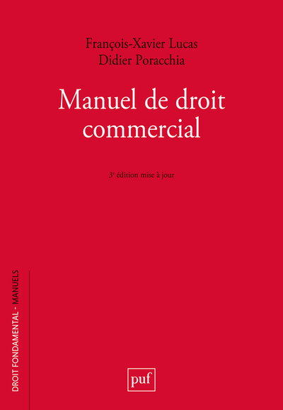 Picture of Manuel de droit commercial