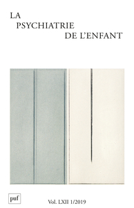 Picture of Psychiatrie de l'enfant 2019, vol.62, n.1