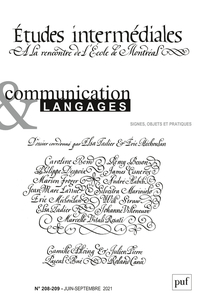 Image de Communication et langages, 2021-2-3 (n° 208-209)