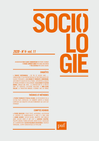 Picture of Sociologie 2020, n° 4