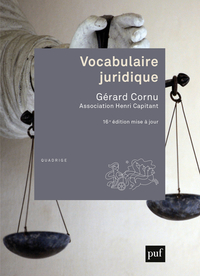 Picture of Vocabulaire juridique