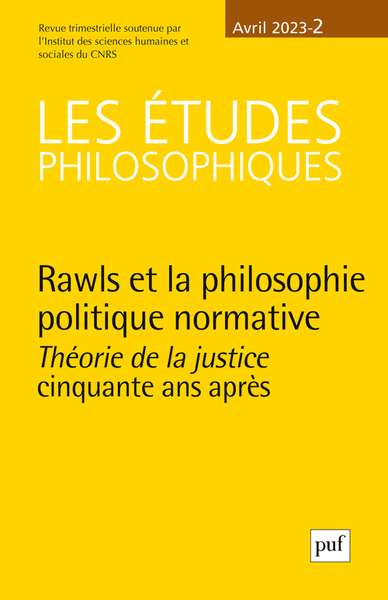 Image de Les Études philosophiques, 2023-2