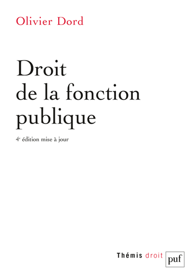 Picture of Droit de la fonction publique