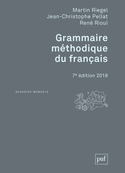 Image de Grammaire méthodique du français