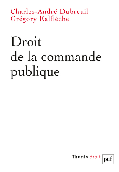 Picture of Droit de la commande publique