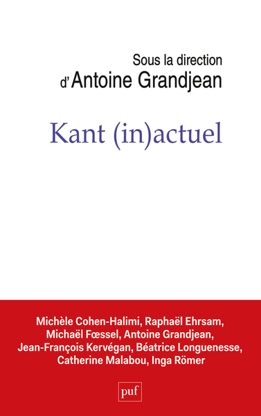 Picture of Kant (in)actuel