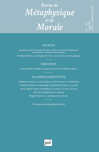 Picture of Revue de métaphysique et de morale 2022-3