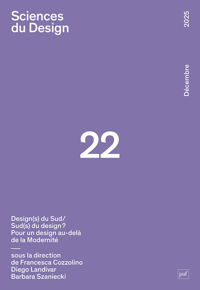 Picture of Sciences du Design n° 22 (2-2025)