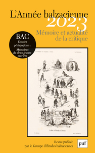 Picture of L'Année balzacienne
