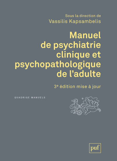 Picture of Manuel de psychiatrie clinique et psychopathologique de l'adulte
