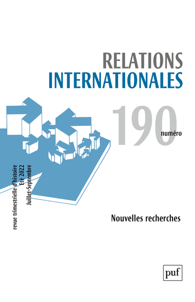 Image de Relations internationales 2022, n.190