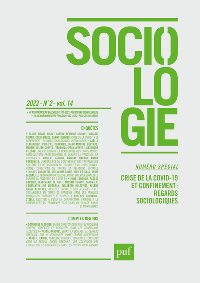 Picture of Sociologie - 2023 - N°2 - Vol.14