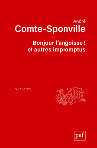 Image de Bonjour l'angoisse ! et autres impromptus