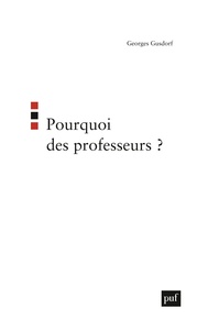 Picture of Pourquoi des professeurs ?