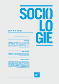Image de SOCIOLOGIE 2019, N.3