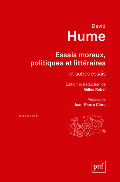 Picture of Essais moraux, politiques et littéraires