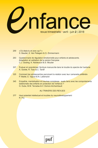 Image de ENFANCE 2018 - 2