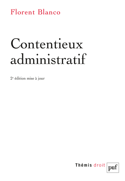 Picture of Contentieux administratif