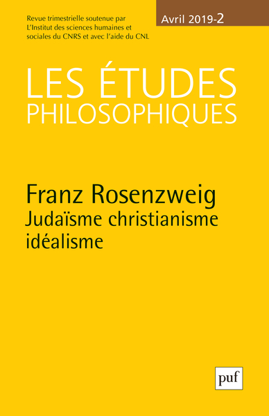 Image de Les études philosophiques, 2019-2
