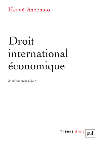 Image de Droit international économique