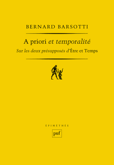 Picture of A priori et temporalité
