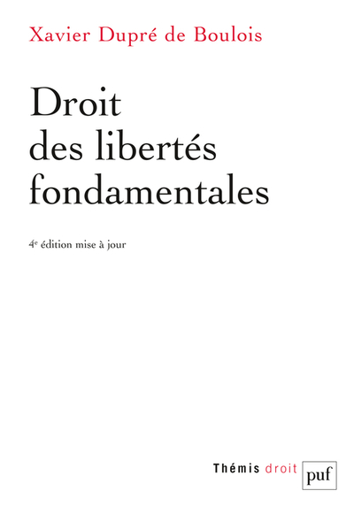 Picture of Droit des libertés fondamentales