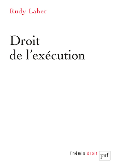 Image de Droit de l'exécution