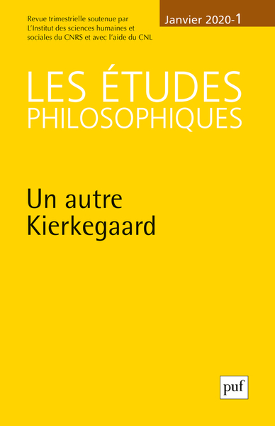 Image de Les Études philosophiques, 2020-1