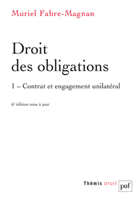 Image de Droit des obligations. Tome 1