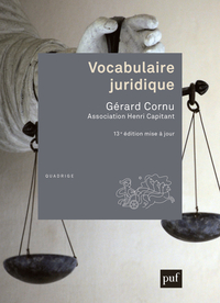 Image de Vocabulaire juridique