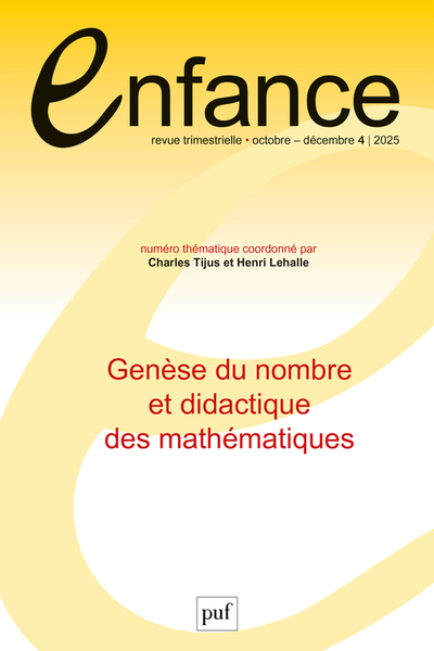 Image de ENFANCE 2025, N.77(4)