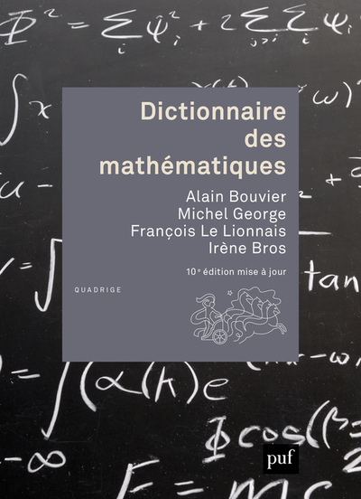 Image de Dictionnaire des mathématiques