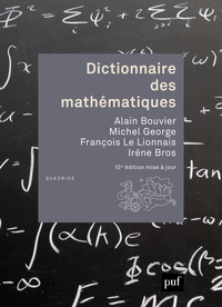 Image de Dictionnaire des mathématiques