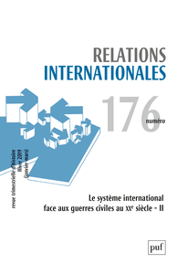 Image de Relations internationales 2018, n° 176