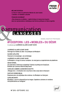 Image de Communication et langages, 2022-3 (n° 213)