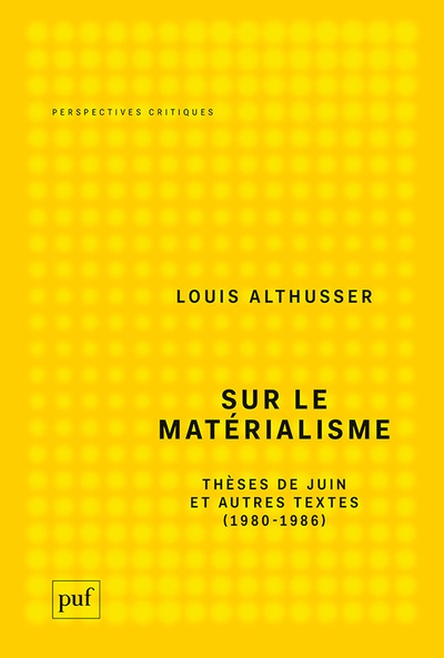 Image de Sur le matérialisme